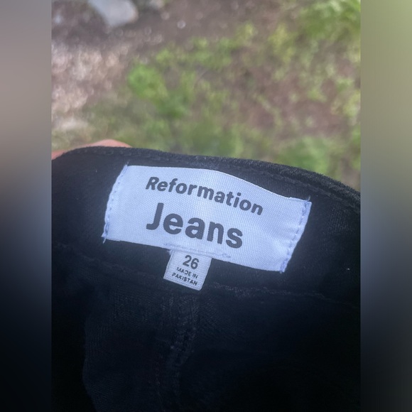 REFORMATION LIZAUltra High Rise Straight Jeans 26 - Picture 3 of 16